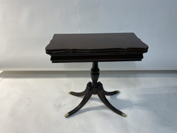 Solid Mahogany Game Table