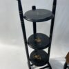 Hitchcock Chair and Folding Butler Table - Image 4
