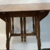 Solid maple Maine made (Moosehead) gate leg table - Image 7